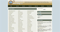 Desktop Screenshot of industrysearching.com